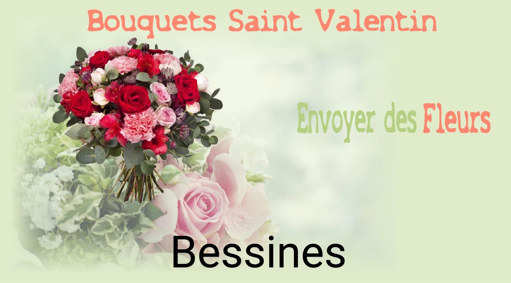 Roses de Saint-Valentin livrées à Bessines